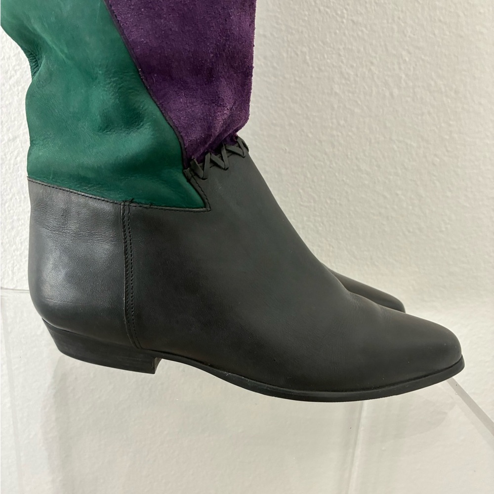 Vintage 80s Over the Knee Boots - Picture 6 of 15